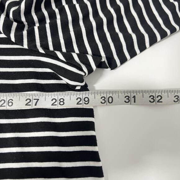 Catherines 4XL Plus Size Top Tunic Striped Heart Sequin Embellished Comfy Casual - Picture 9 of 11